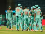 LSG players in action.(IPL) LSG players in action.(IPL)