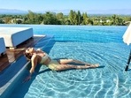 Priyanka Chopra has shared pool pictures on Instagram. Priyanka Chopra has shared pool pictures on Instagram. 