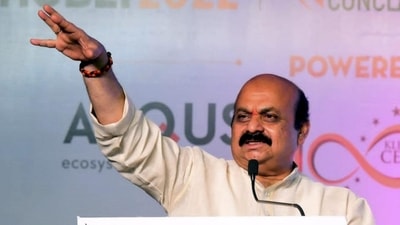 Karnataka chief minister Basavaraj Bommai on Wednesday said that the government would start increasing Covid testing to minimise the impact of the impending fourth wave of infections. (PTI) (HT_PRINT) Karnataka chief minister Basavaraj Bommai on Wednesday said that the government would start increasing Covid testing to minimise the impact of the impending fourth wave of infections. (PTI) (HT_PRINT)