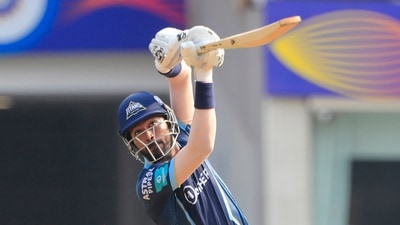 Hardik Pandya of Gujarat Titans (PTI) Hardik Pandya of Gujarat Titans (PTI)