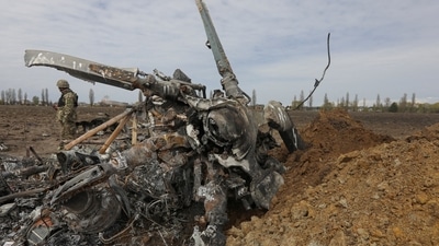 Russian forces also on Saturday kept up their relentless shelling on the east of the country, killing at least one person and injuring 12 more. (REUTERS)