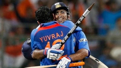 Yuvraj Singh and MS Dhoni (AP) Yuvraj Singh and MS Dhoni (AP)