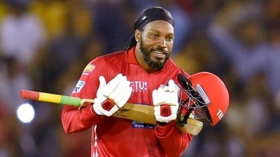 Chris Gayle (IPL/Twitter) Chris Gayle (IPL/Twitter)