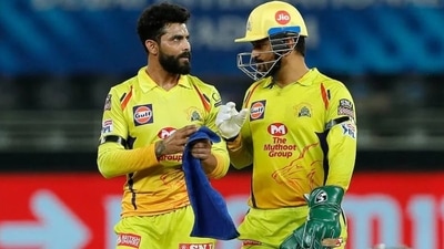 Ravindra Jadeja; MS Dhoni Ravindra Jadeja; MS Dhoni