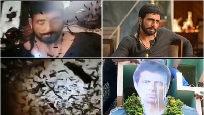 Sonu Singh shares video of fan reaction to his role in Acharya. Sonu Singh shares video of fan reaction to his role in Acharya.