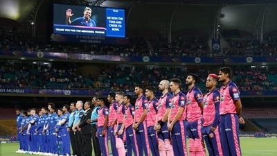 RR marked the 14th anniversary of their title win by paying tribute to late captain Shane Warne (BCCI) RR marked the 14th anniversary of their title win by paying tribute to late captain Shane Warne (BCCI)
