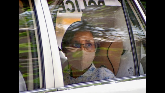 Senior Indian Police Services (IPS) officer Rashmi Shukla, who headed SID at the time, is the subject of an investigation for allegedly illegally tapping the phones of senior politicians. (PTI) Senior Indian Police Services (IPS) officer Rashmi Shukla, who headed SID at the time, is the subject of an investigation for allegedly illegally tapping the phones of senior politicians. (PTI)