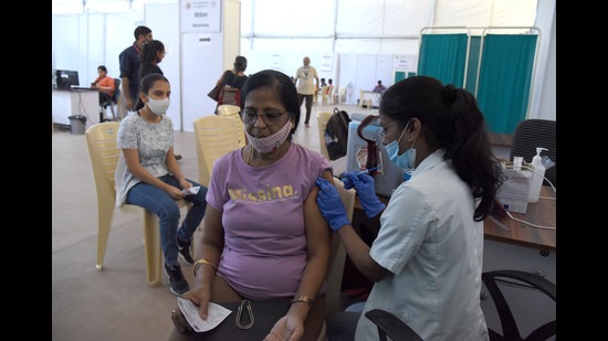 The death toll in Maharashtra stood at 1,47,843 and the case fatality rate was 1.87%. (Vijay Bate/HT Photo)