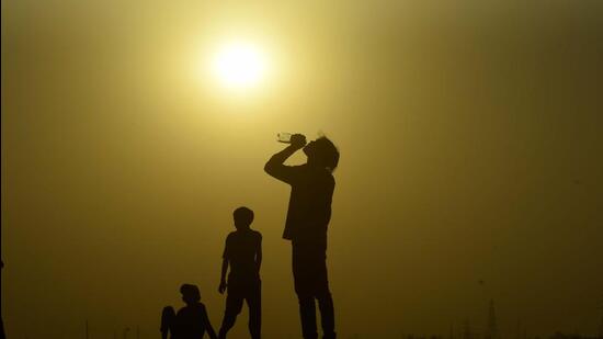 IMD officials said Sunday is likely to see the sweltering heat continue across the city. (Raj K Raj/HT) IMD officials said Sunday is likely to see the sweltering heat continue across the city. (Raj K Raj/HT)