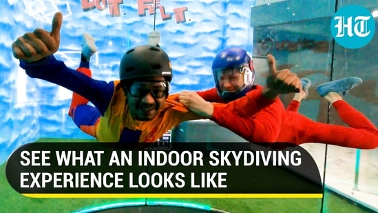 SEE WHAT AN INDOOR SKYDIVING EXPERIENCE LOOKS LIKE