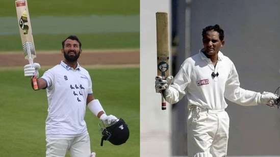 Cheteshwar Pujara; Mohammad Azharuddin