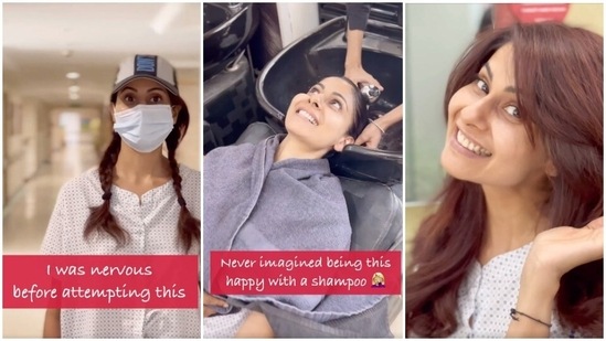 Chhavi Mittal shares a video of her salon visit.