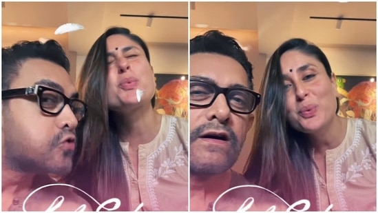 Aamir Khan and Kareena Kapoor shared a special new video.