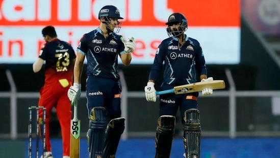 However, Miller and Tewatia put up an unbeaten 79 runs off 40 balls to lead GT to victory(BCCI)