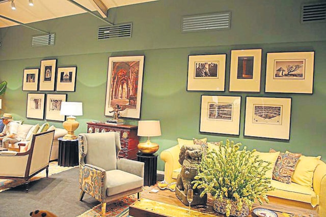 The VIP lounge is curated by Sachin Gupta, with photographs from Manoj Arora. (Photo: Manoj Verma/HT)