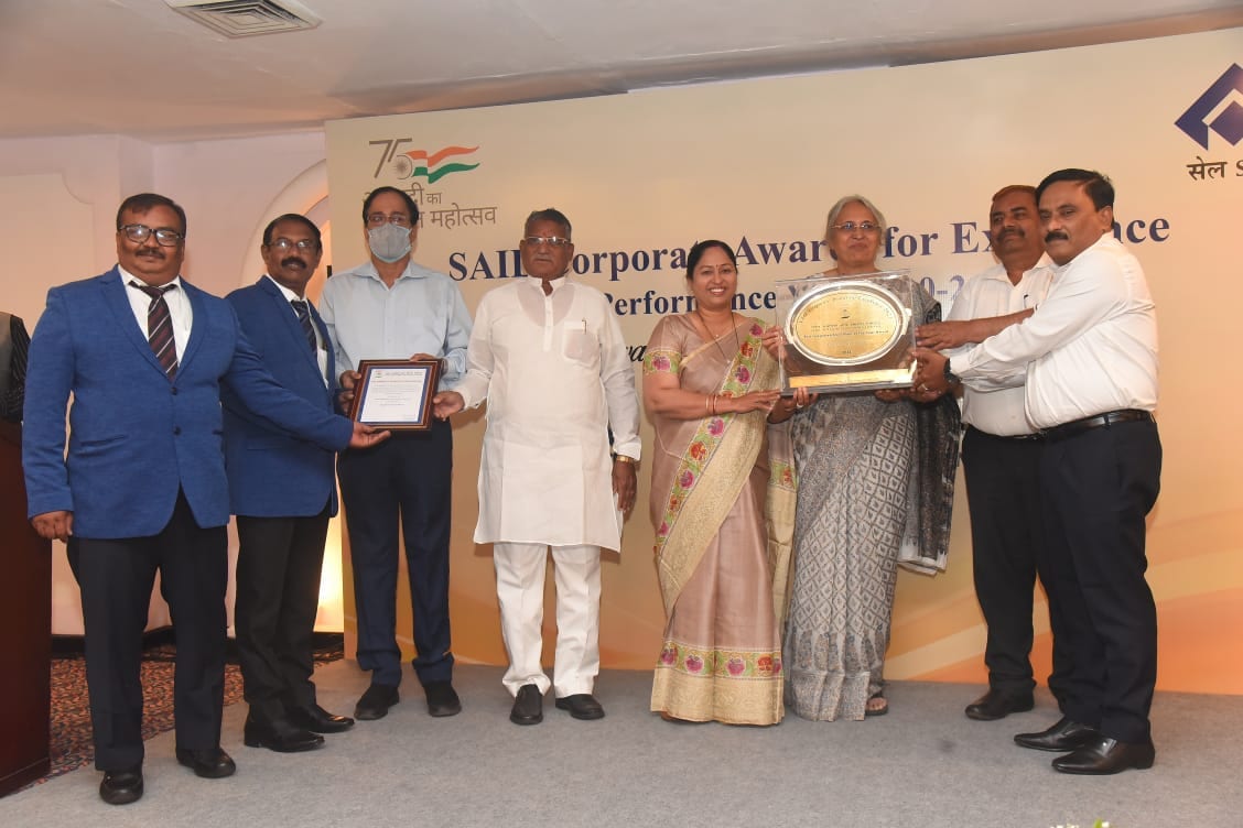 The award was presented by Soma Mondal, chairman of the Steel Authority of India Limited (SAIL). (Sourced. ) The award was presented by Soma Mondal, chairman of the Steel Authority of India Limited (SAIL). (Sourced. )