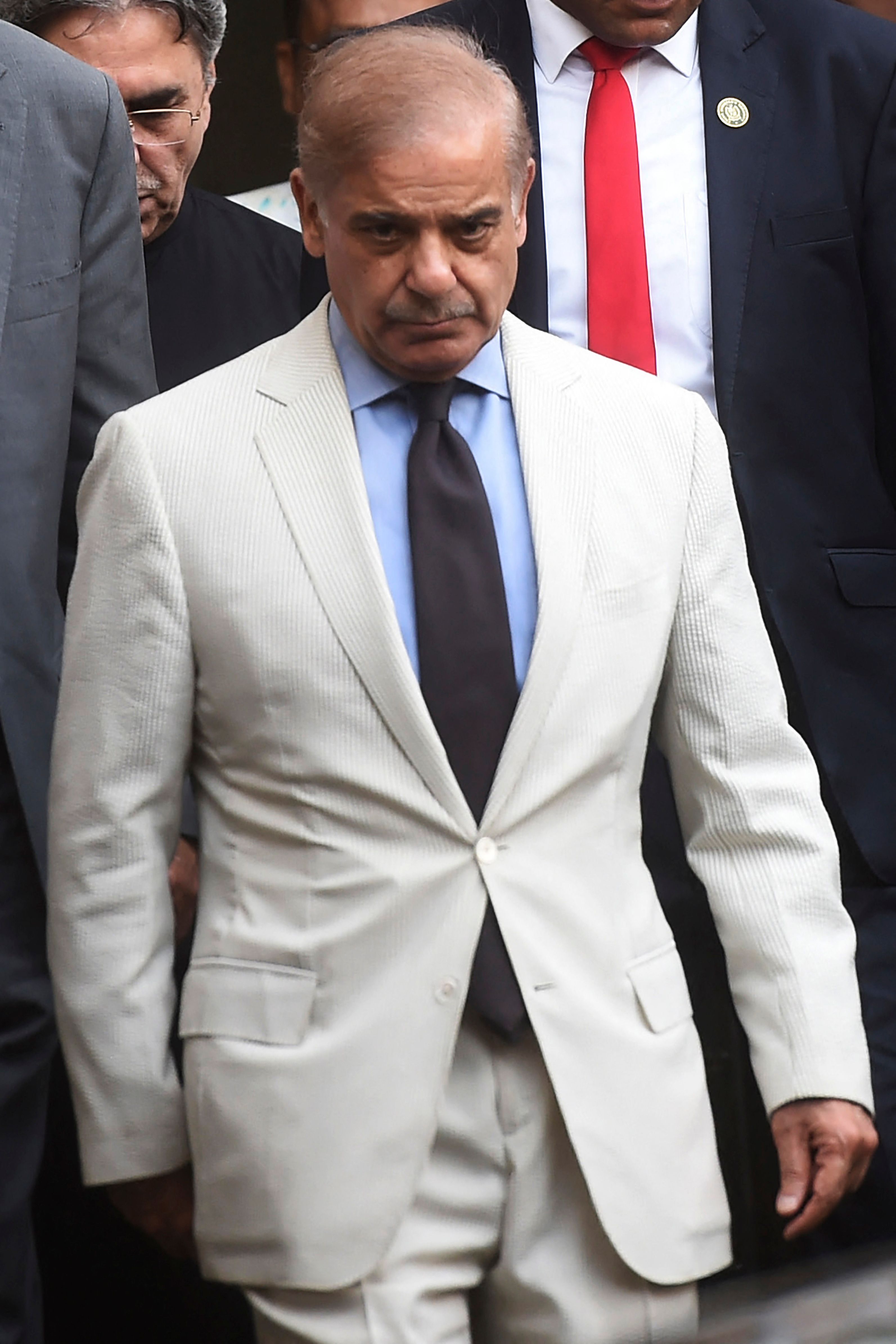 Pakistan's Prime Minister Shehbaz Sharif. (AFP)