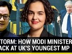 JCB STORM: HOW MODI MINISTER HIT BACK AT UK'S YOUNGEST MP