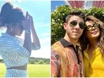 Priyanka Chopra and Nick Jonas spent their day golfing in Arizona.