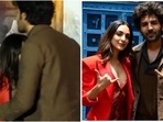 Kartik Aaryan stood in front of Kiara Advani as she got up in a mini dress. Kartik Aaryan stood in front of Kiara Advani as she got up in a mini dress.