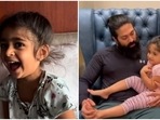 Yash's daughter calls him Rocky Boy in new video.