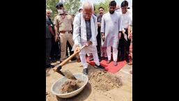 Haryana Chief Minister Manohar Lal Khattar during the launch of 