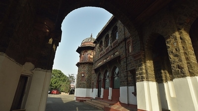The old Stephen’s building in Kashmere Gate, also an example of Indo-Saracenic architecture designed by Swinton Jacob, housed St. Stephen's College from 1891 to 1941, The building currently currently houses the office of the Chief Electoral Officer. (Raj K Raj/ Hindustan Times) The old Stephen’s building in Kashmere Gate, also an example of Indo-Saracenic architecture designed by Swinton Jacob, housed St. Stephen's College from 1891 to 1941, The building currently currently houses the office of the Chief Electoral Officer. (Raj K Raj/ Hindustan Times)