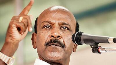 Tamil Nadu health minister Ma Subramanian (HT photo/FILE)