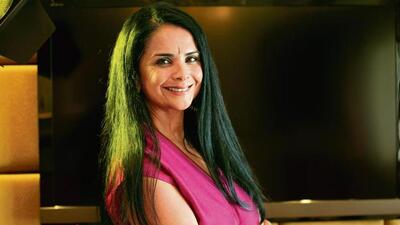 Bela Bajaria, Head of Global TV at Netflix (Raajessh Kashyap/HT)