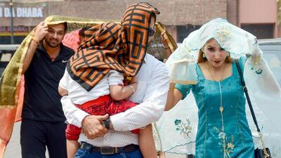 Officials in the IMD said that heat wave conditions have begun abating in the state, but clarified that this will be a gradual process over the next few days. (PTI) Officials in the IMD said that heat wave conditions have begun abating in the state, but clarified that this will be a gradual process over the next few days. (PTI)