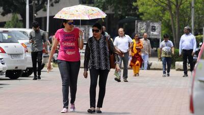 The normal average maximum temperature for April in Chandigarh, as per the IMD, is 34.3°C. (HT File Photo) The normal average maximum temperature for April in Chandigarh, as per the IMD, is 34.3°C. (HT File Photo)