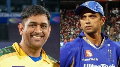 MS Dhoni; Rahul Dravid
