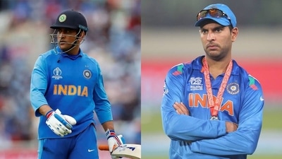 MS Dhoni; Yuvraj Singh MS Dhoni; Yuvraj Singh