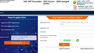 UGC NET 2022 application, notification out at ugcnet.nta.nic.in, how to apply (ugcnet.nta.nic.in)