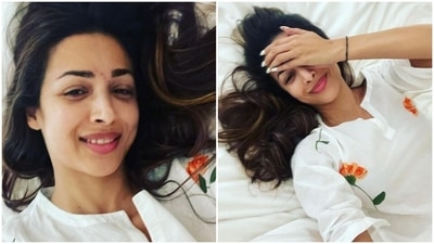 Malaika Arora 'wears her imperfections' with floral look for goofy and lazy Sunday no-makeup pics: See here (Instagram/@malaikaarora) Malaika Arora 'wears her imperfections' with floral look for goofy and lazy Sunday no-makeup pics: See here (Instagram/@malaikaarora)