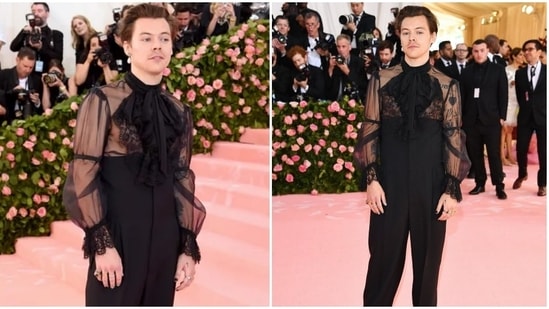 Harry Styles at the 2019 Met Gala