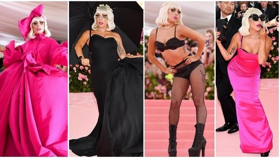 Lady Gaga at the 2019 Met Gala for its 'Camp: Notes on Fashion' theme.(Pinterest)