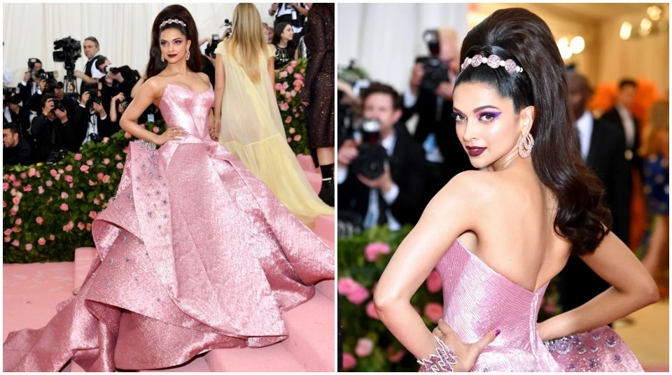 Deepika Padukone in a custom Zac Posen gown (Pinterest) Deepika Padukone in a custom Zac Posen gown (Pinterest)