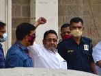 File photo of Maharashtra minister Nawab Malik. File photo of Maharashtra minister Nawab Malik.