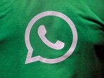 A logo of WhatsApp is pictured on a T-shirt.(REUTERS)