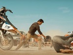 Mahesh Babu in a still from the trailer of Sarkaru Vaari Paata. Mahesh Babu in a still from the trailer of Sarkaru Vaari Paata.