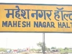 Mahesh Nagar Halt was earlier known as ‘Miyan Ka Bada' railway station. (Twitter/@ANI_MP_CG_RJ)