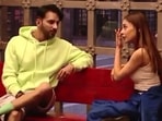 Ali Mercchant and Sara Khan during their time in Lock Upp. Ali Mercchant and Sara Khan during their time in Lock Upp. 
