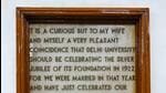 The plaque inside the Registrar’s office. (Amal KS/HT) The plaque inside the Registrar’s office. (Amal KS/HT)