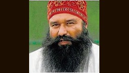 The court observed that the movement of Gurmeet Ram Rahim from Sunaria Jail, Rohtak, to Faridkot will not only create law and order problems but also incur a huge financial burden, especially on Punjab. The HC directed that his trial will be conducted through video conferencing in all three criminal cases registered in 2015 sacrilege incidents. (HT File Photo)