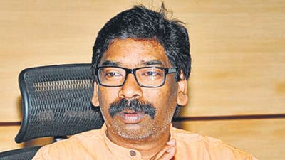 File Image: Jharkhand CM Hemant Soren (Photo by Diwakar Prasad/ Hindustan Times) File Image: Jharkhand CM Hemant Soren (Photo by Diwakar Prasad/ Hindustan Times)