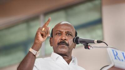 Health minister Ma Subramanian on Sunday transferring Madurai Medical College dean A Rathinavel and putting him on a waitlist. (PTI)