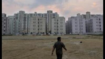 DDA Flats at Narela in New Delhi. (HT PHOTO (Representative)) DDA Flats at Narela in New Delhi. (HT PHOTO (Representative))