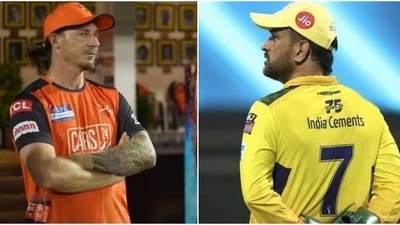 Dale Steyn and MS Dhoni (Twitter) Dale Steyn and MS Dhoni (Twitter)