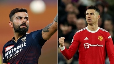 Virat Kohli and Cristiano Ronaldo (PTI | Reuters) Virat Kohli and Cristiano Ronaldo (PTI | Reuters)